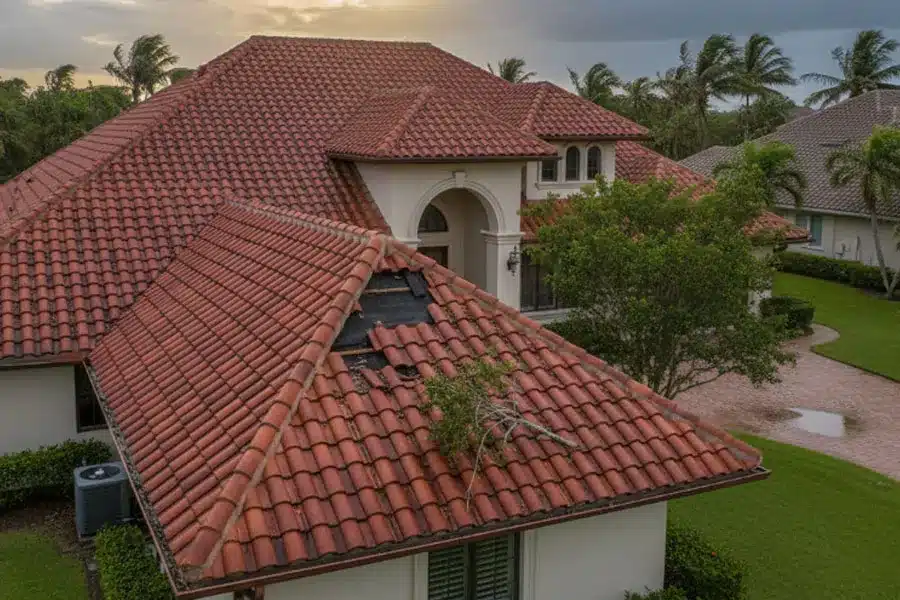 Impact of Gulf Storms and Hurricanes on Roofs